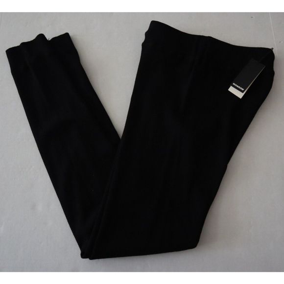 Monrow 119412 Women's Sz Large Black Waffle-Knit Jogger Sweatpants - Picture 10 of 11